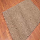4' x 6' Hand Knotted Rare Authentic Artisanat Wool Morroccan Rabat Area Rug Tan