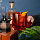 Aurora Double-Walled Tumblers in Amber Set of 2 by Viski