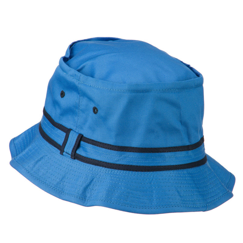 Striped Hat Band Fisherman Bucket Hat