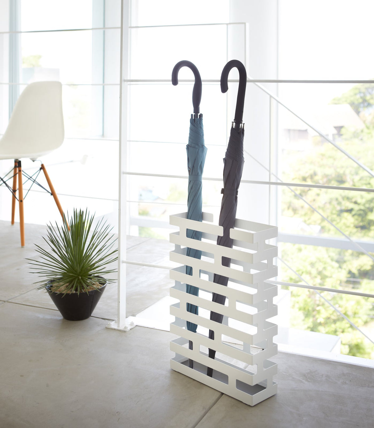 Umbrella Stand - Rectangle - Steel, photo 3 of 11
