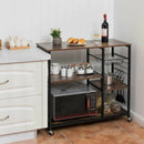Rolling Industrial Kitchen Baker’s Storage Shelf by LJGDeals