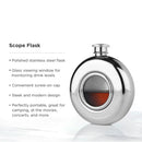 Irving Stainless Steel Scope Flask by Viski