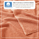 Cotton Textured Bath Towel Set - Acacia Collection by Great Bay Home