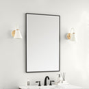 James Martin Rohe 26" Mirror, Matte Black