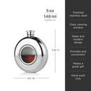 Irving Stainless Steel Scope Flask by Viski