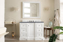 James Martin De Soto 48" Single Bathroom Vanity, Bright White