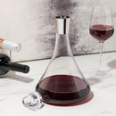 Irving Chrome-Rimmed Crystal Decanter by Viski