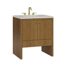 James Martin Hudson 30" Single Bathroom Vanity, Honey Oak