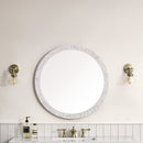 James Martin Callie 30" Mirror, White Mother of Pearl