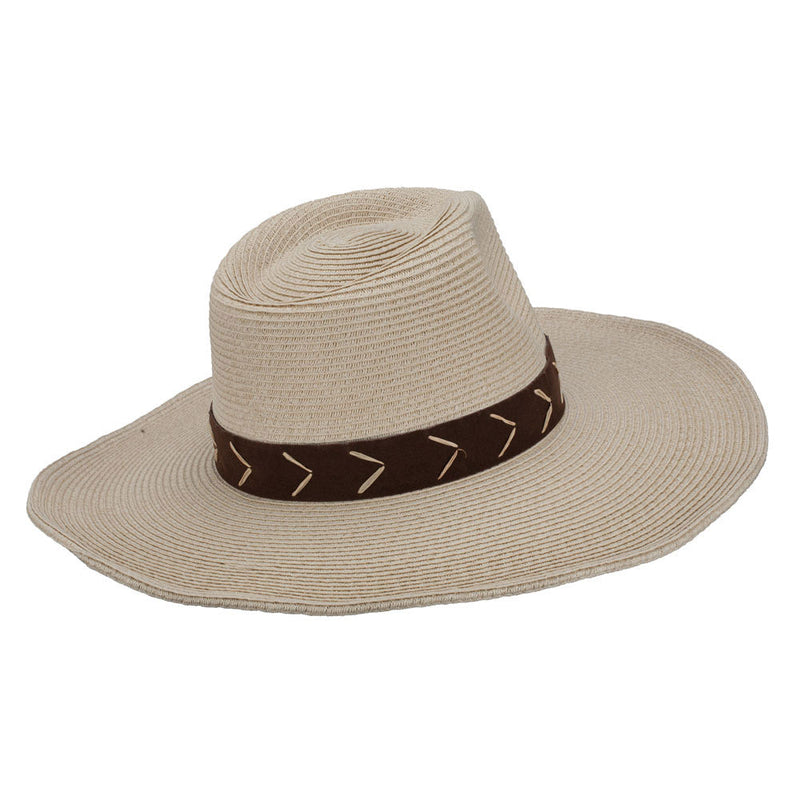Shapeable Brim Floppy Western Hat