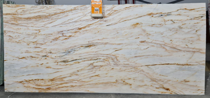 Giallo Beige Bookmatching Polished Marble Slab