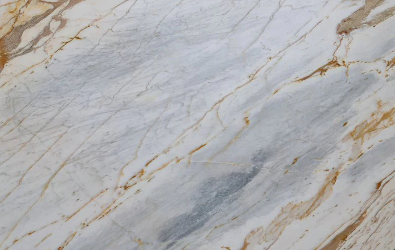 Giallo Gray Bookmatching Polished Marble Slab