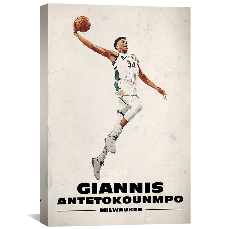 Giannis Dunk Canvas