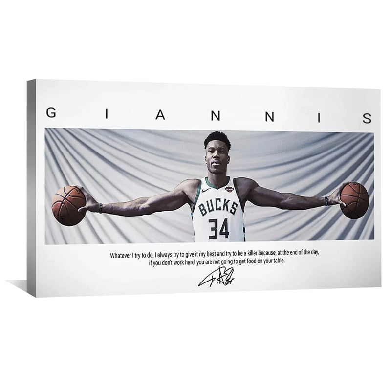 Giannis Wing Span Canvas