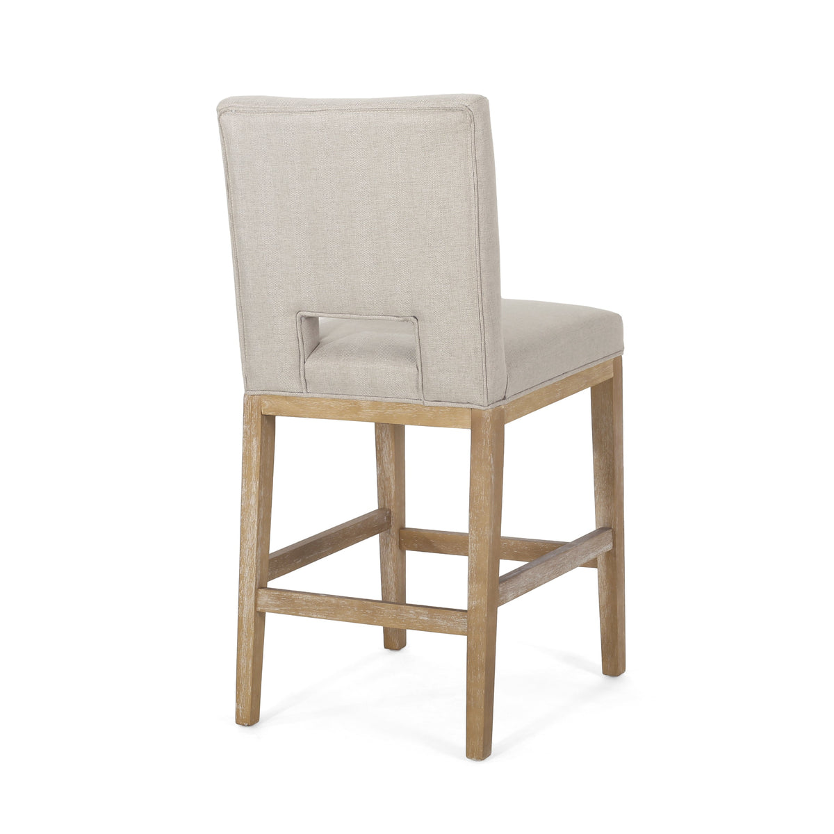 27 Inch Counter Stools, Set of 2, Fabric, photo 8 of 10