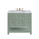 James Martin Breckenridge 36" Single Bathroom Vanity, Smokey Celadon