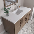 James Martin Portland 48" Single Bathroom Vanity, Whitewashed Walnut