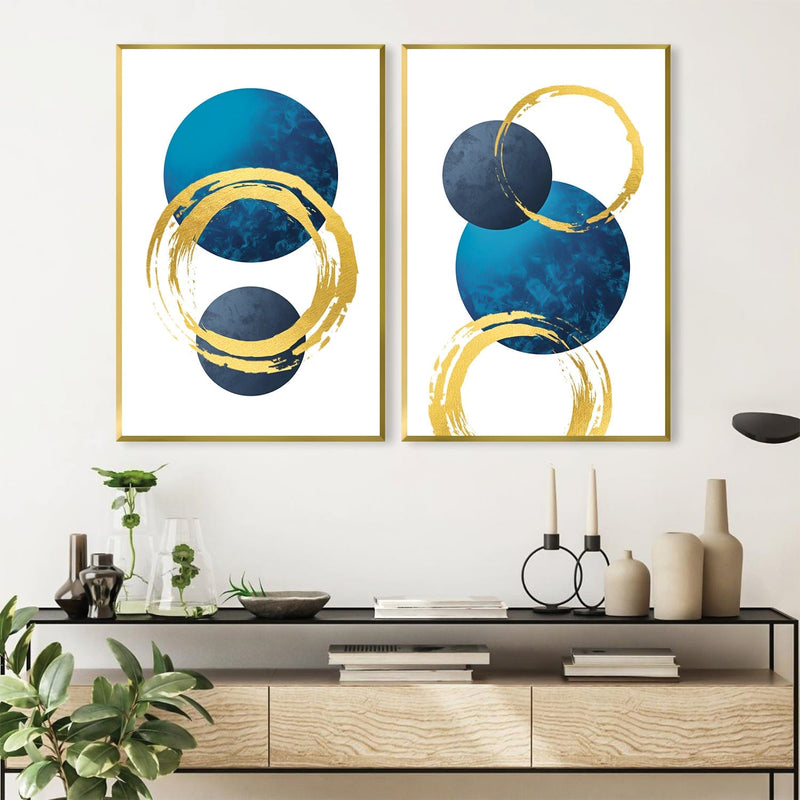 Gilded Duality Canvas