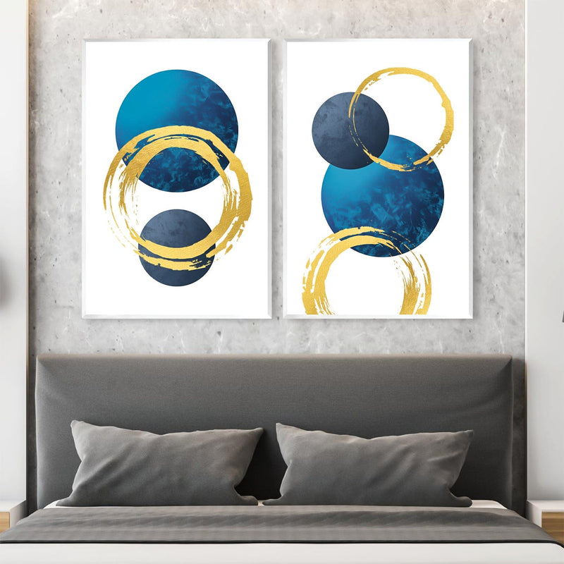 Gilded Duality Canvas