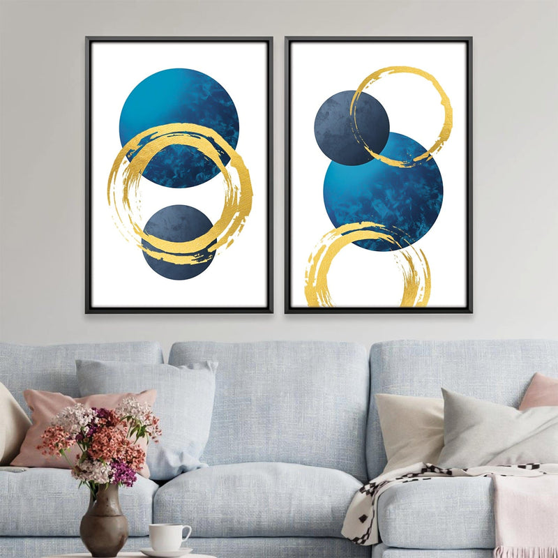 Gilded Duality Canvas