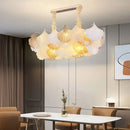 GobekUsa Ginkgo Art Deco Dimmable Chandelier for Dinning Room