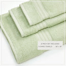 Cotton Terry Bath Towel Set - Cooper Collection by Great Bay Home