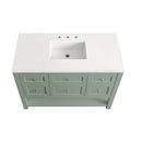 James Martin Breckenridge 48" Single Bathroom Vanity, Smokey Celadon