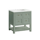 James Martin Breckenridge 30" Single Bathroom Vanity, Smokey Celadon