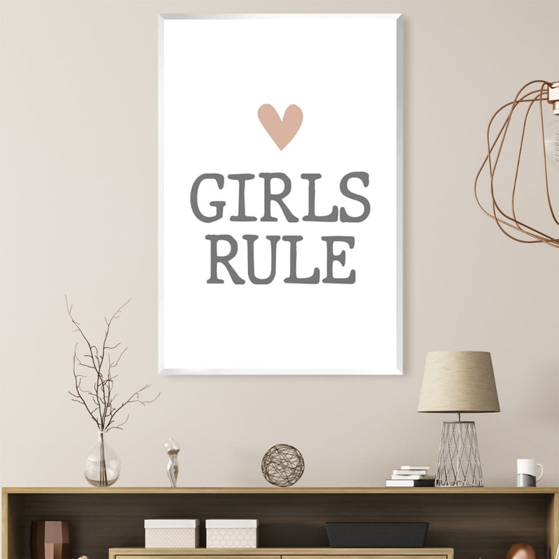 Girls Rule Canvas