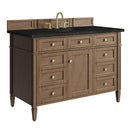 James Martin Brittany 48" Single Bathroom Vanity, Pecan