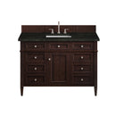 James Martin Brittany 48" Single Bathroom Vanity, Burnished Mahogany