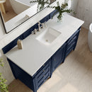 James Martin Brittany 60" Single Bathroom Vanity, Victory Blue