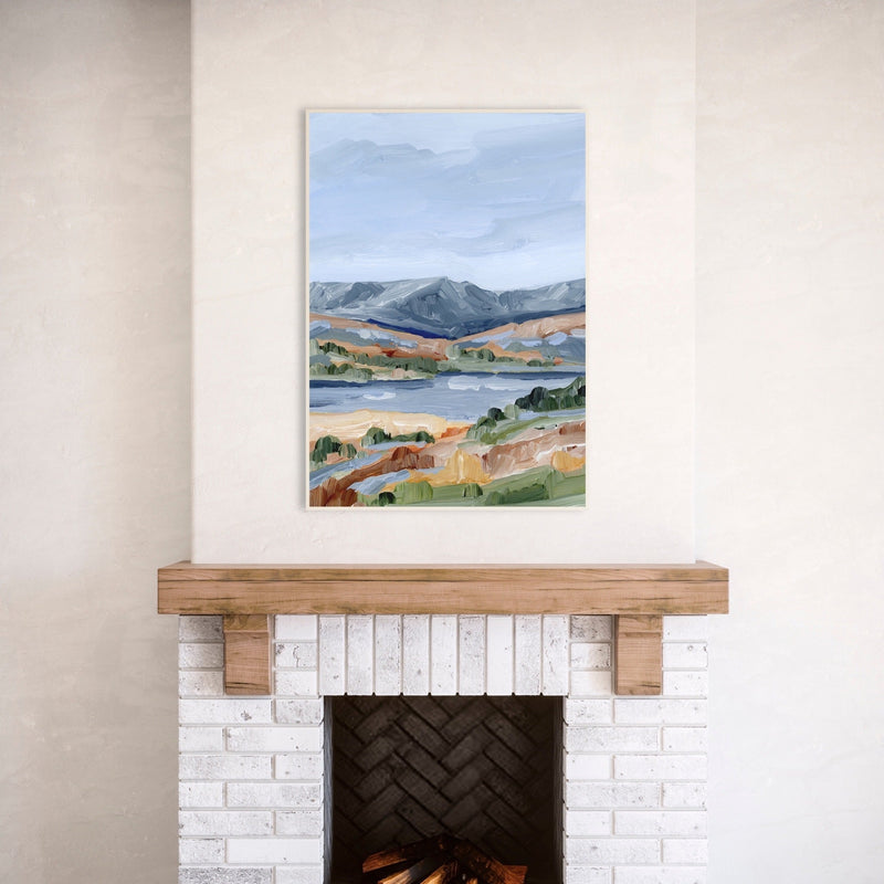 "Glacier Lake" Art Print