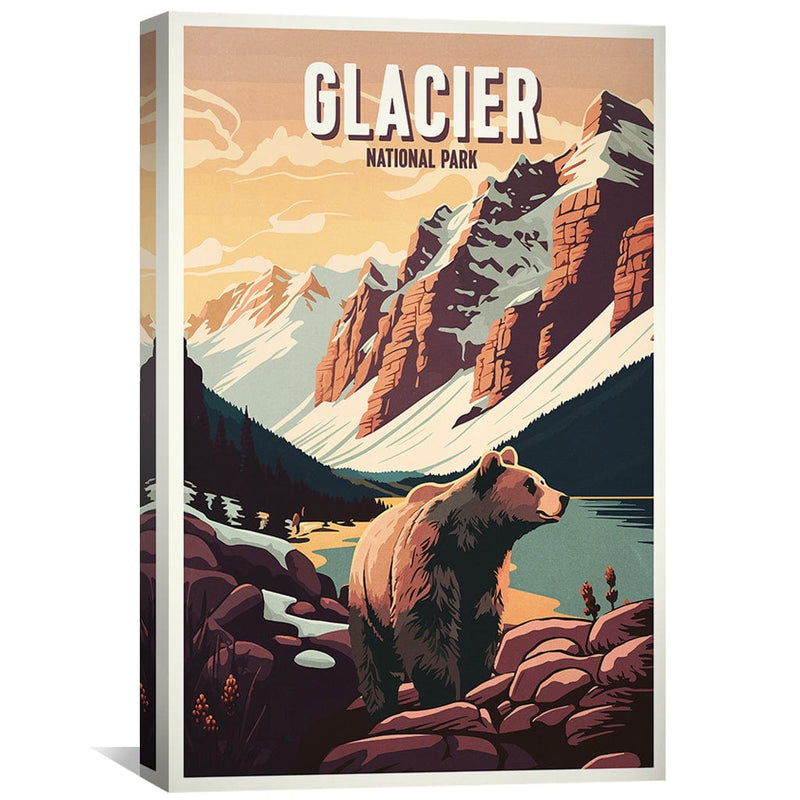 Glacier National Park Canvas