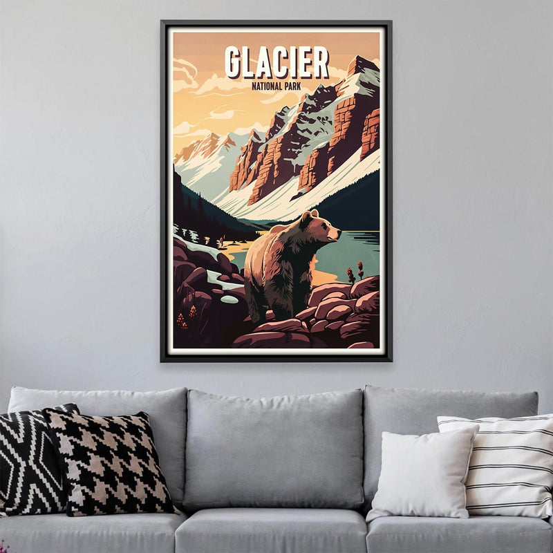 Glacier National Park Canvas