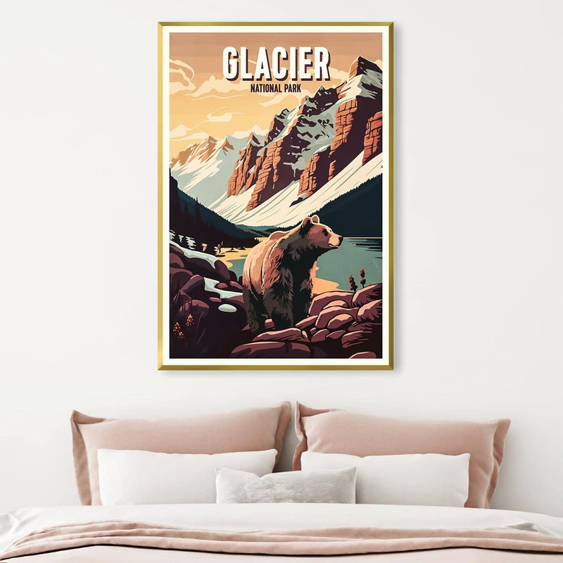 Glacier National Park Canvas