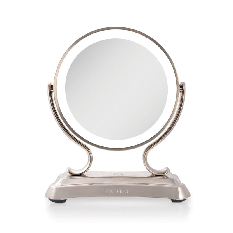 Glamour LED Lighted Makeup Mirror with Magnification