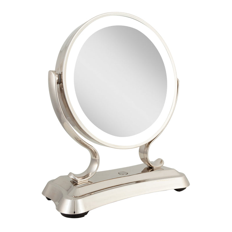 Glamour LED Lighted Makeup Mirror with Magnification