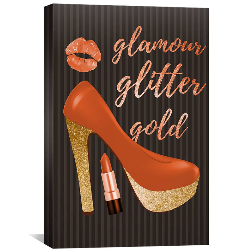 Glamour Heels Canvas