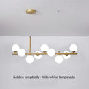 GobekUsa Glass Ball Ceiling Chandelier for Dining Room