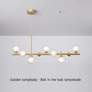 GobekUsa Glass Ball Ceiling Chandelier for Home Lighting