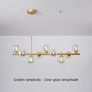 GobekUsa Glass Ball Ceiling Chandelier for Home Lighting