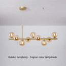 GobekUsa Glass Ball Ceiling Chandelier for Home Lighting