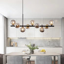GobekUsa Glass Ball Chandelier for Dining and Living Rooms