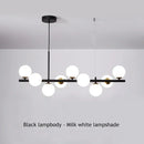 GobekUsa Glass Ball Chandelier for Dining Room