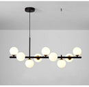 GobekUsa Glass Ball Chandelier for Home Lighting
