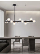 GobekUsa Glass Ball Chandelier: Modern Ceiling Lighting Fixture