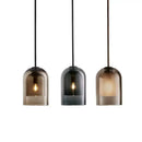 GobekUsa Glass LED Chandelier for Bedroom Dining Room Bar Office Eco-Friendly Nordic Design