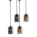 GobekUsa Glass LED Chandelier for Bedroom Dining Room Bar Office Eco-Friendly Nordic Design