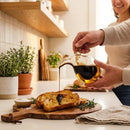 Glass Oil and Vinegar Cruet by Bamboo Switch